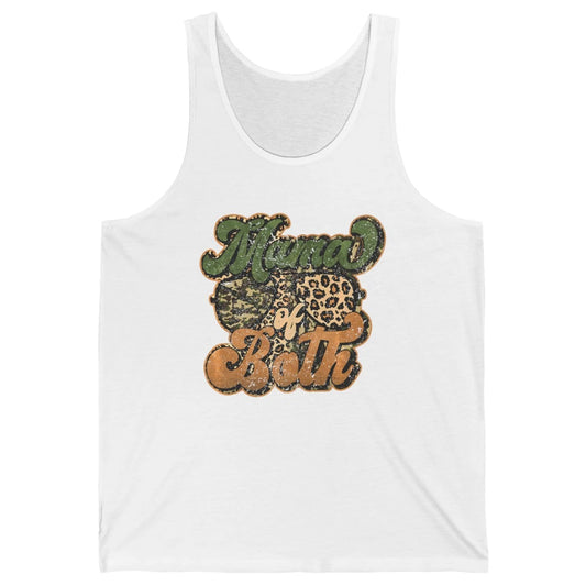 Western Country Mama Of Both Camo Sunglasses Leopard Vintage Unisex Jersey Tank