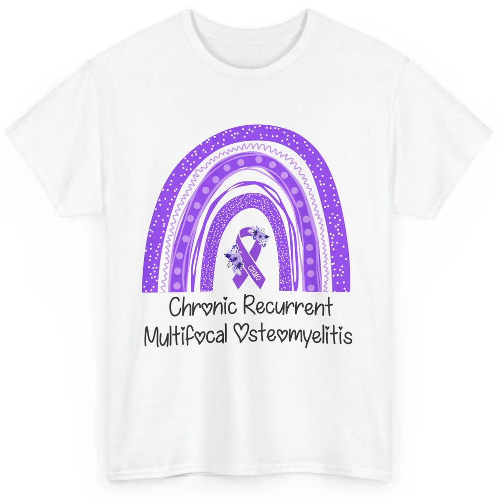 Chronic Recurrent Multifocal Osteomyelitis CRMO Rainbow Classic Unisex T-Shirt