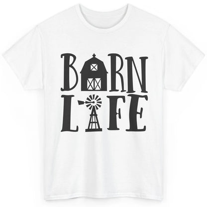 Farmhouse Barn Life Small Town Farm Animals Western Country Classic Unisex T-Shirt