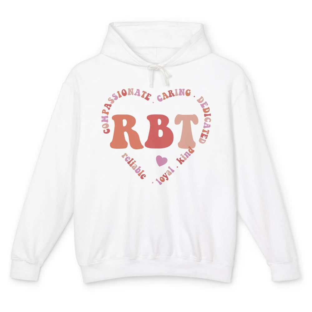 ABA Therapist Valentines Day Applied Behavior Analysis Heart Unisex Lightweight Hoodie