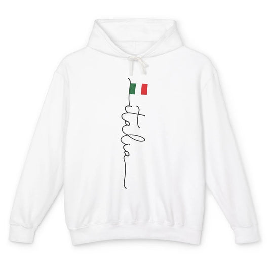 Italy Flag Italy Souvenir Gift Italian Rome Italy Lovers Unisex Lightweight Hoodie