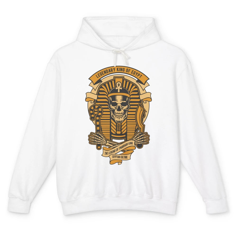 Ancient Egyptian Pyramid Golden King Tut Pharaoh Tutankhamun Unisex Lightweight Hoodie