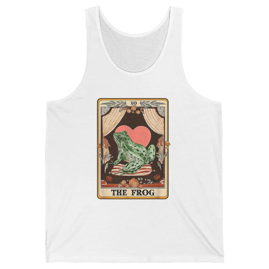 The Ginger Tarot Card Ginger Tabby Cat Ginger Cat Halloween Unisex Jersey Tank