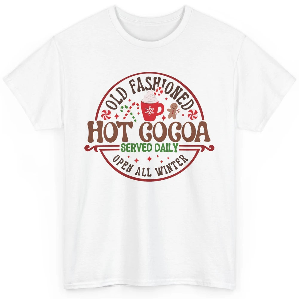 Christmas Gingerbread Hot Cocoa Hot Chocolate Christmas Classic Unisex T-Shirt