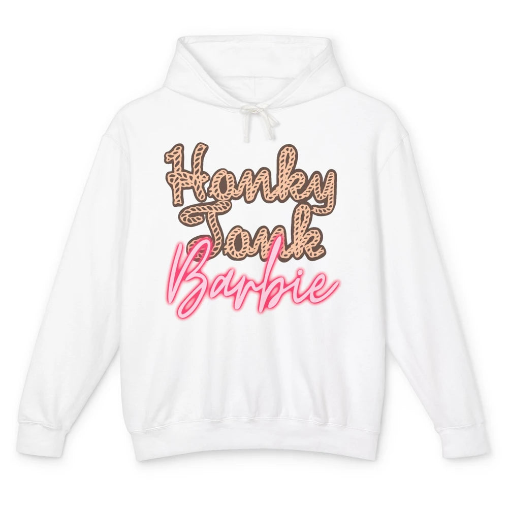 Honky Tonk Babe Lasso Western Country Cowboy Cowgirl Gift Unisex Lightweight Hoodie