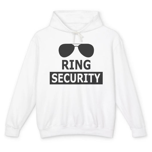 Wedding Ring Security Boy Ring Bearer Wedding Party Unisex Lightweight Hoodie