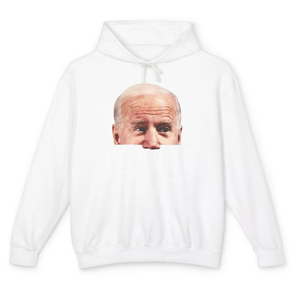 Funny Joe Biden I'd Sniff That Anti Biden Liberal Gift Unisex Lightweight Hoodie