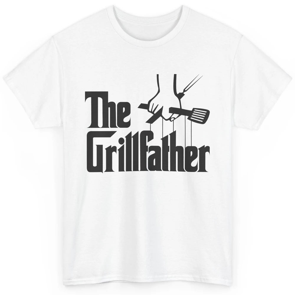 Funny BBQ The Grillfather Grilling Tools Grill And Smoker Classic Unisex T-Shirt