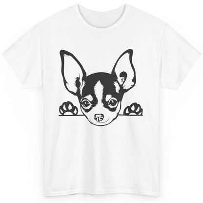 Chihuahua Owner Gift Chihuahua Dog Mom Chihuahua Black White Classic Unisex T-Shirt