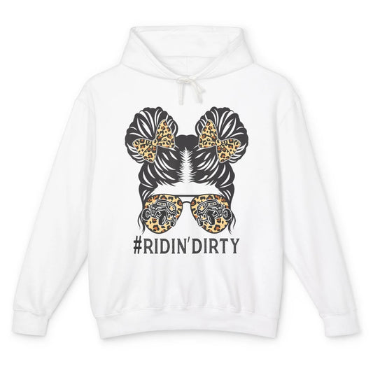 Retro UTV Riding Dirty Messy Hair Offroad Riding SXS Life Unisex Lightweight Hoodie