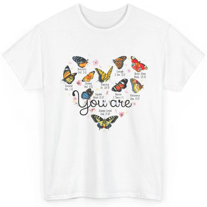 You Are Beautiful Bible Verse Butterfly Christian Jesus God Classic Unisex T-Shirt