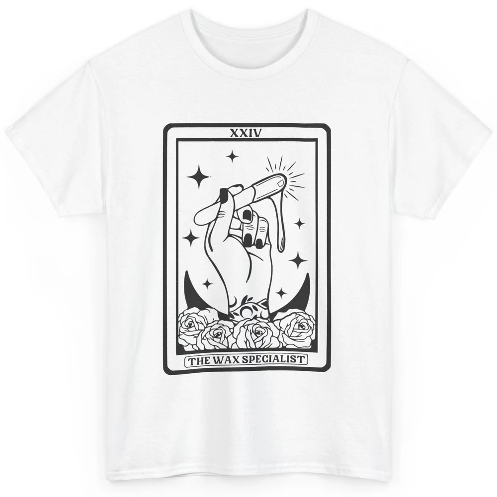 Wax Specialist Tarot Card Beautician Wax Hustler Cosmetology Classic Unisex T-Shirt