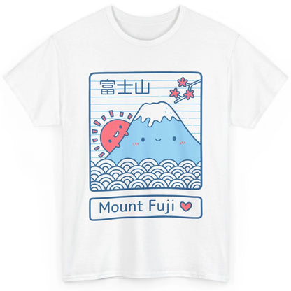 Cute Kawaii Mount Fuji The Highest Mountain In Japan Tokyo Classic Unisex T-Shirt