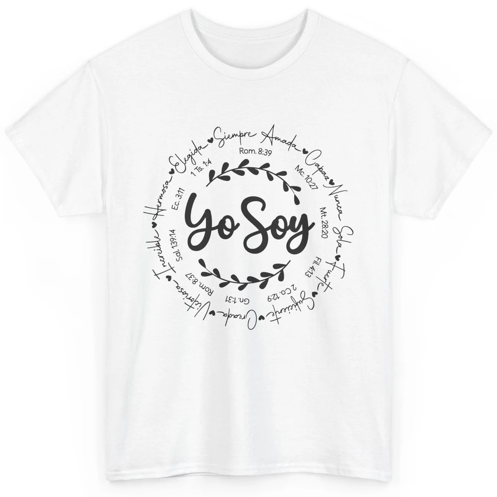 Christian Yo Soy Inspiracion Bible Verse Spanish Religious Classic Unisex T-Shirt