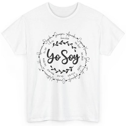 Christian Yo Soy Inspiracion Bible Verse Spanish Religious Classic Unisex T-Shirt