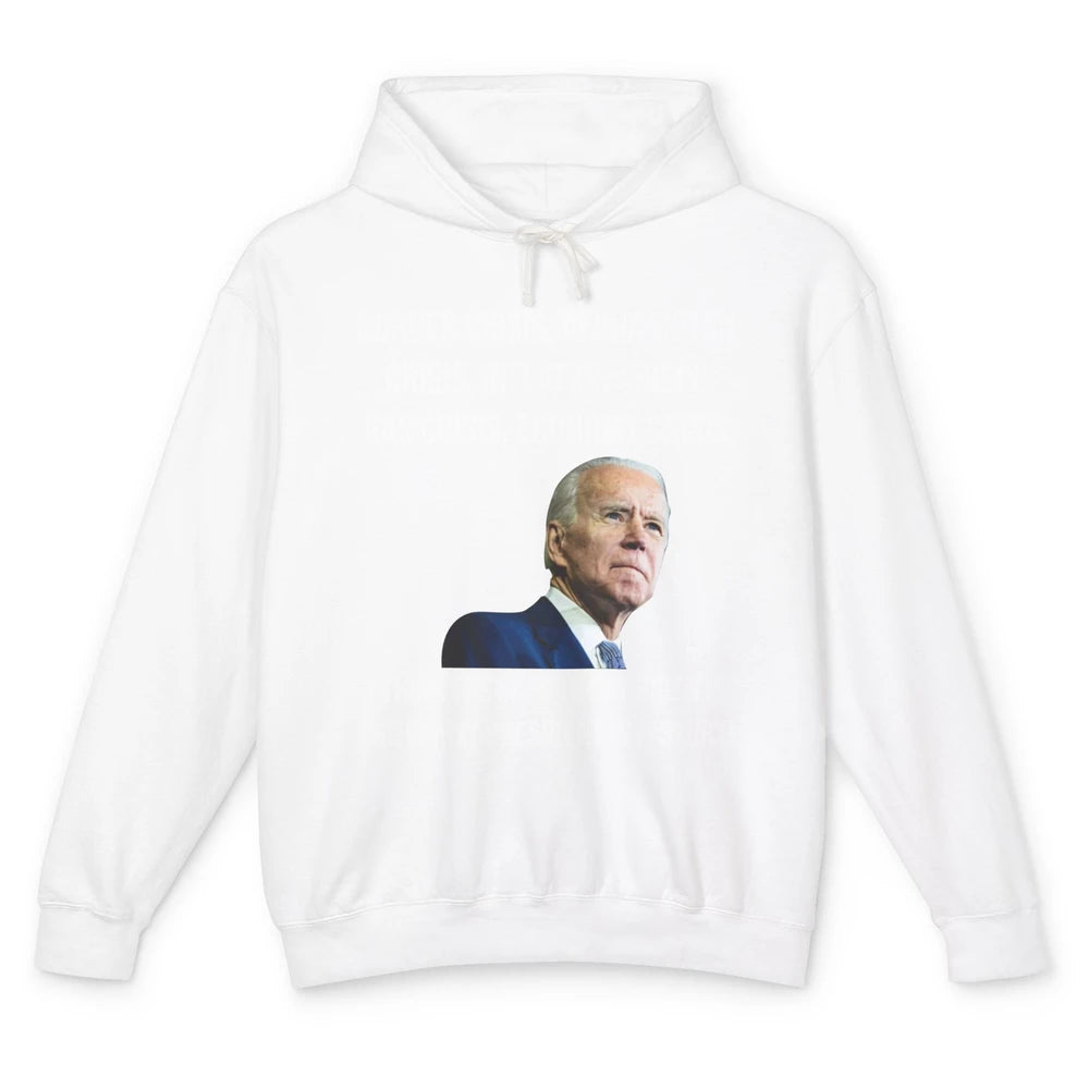 Joe Biden Worst President In History Anti Biden US Crisis Unisex Lightweight Hoodie