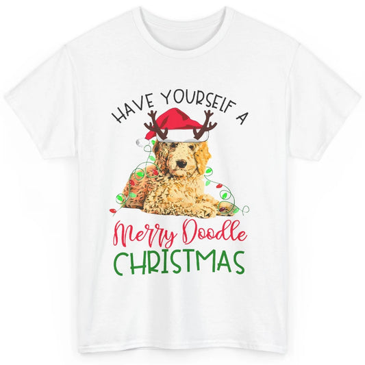 Goldendoodle Have Yourself a Merry Doodle Christmas Dog Mom Classic Unisex T-Shirt