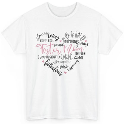 Foster Care Adoption Foster Mom Caring Giving Foster Love Classic Unisex T-Shirt