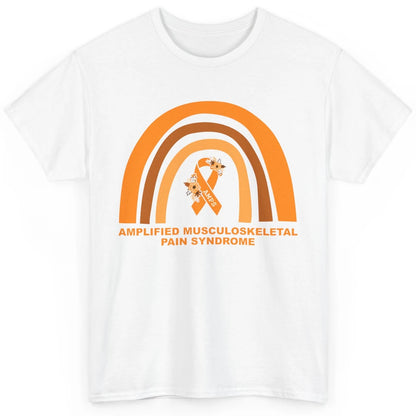 Amplified Musculoskeletal Pain Syndrome AMPS Orange Rainbow Classic Unisex T-Shirt