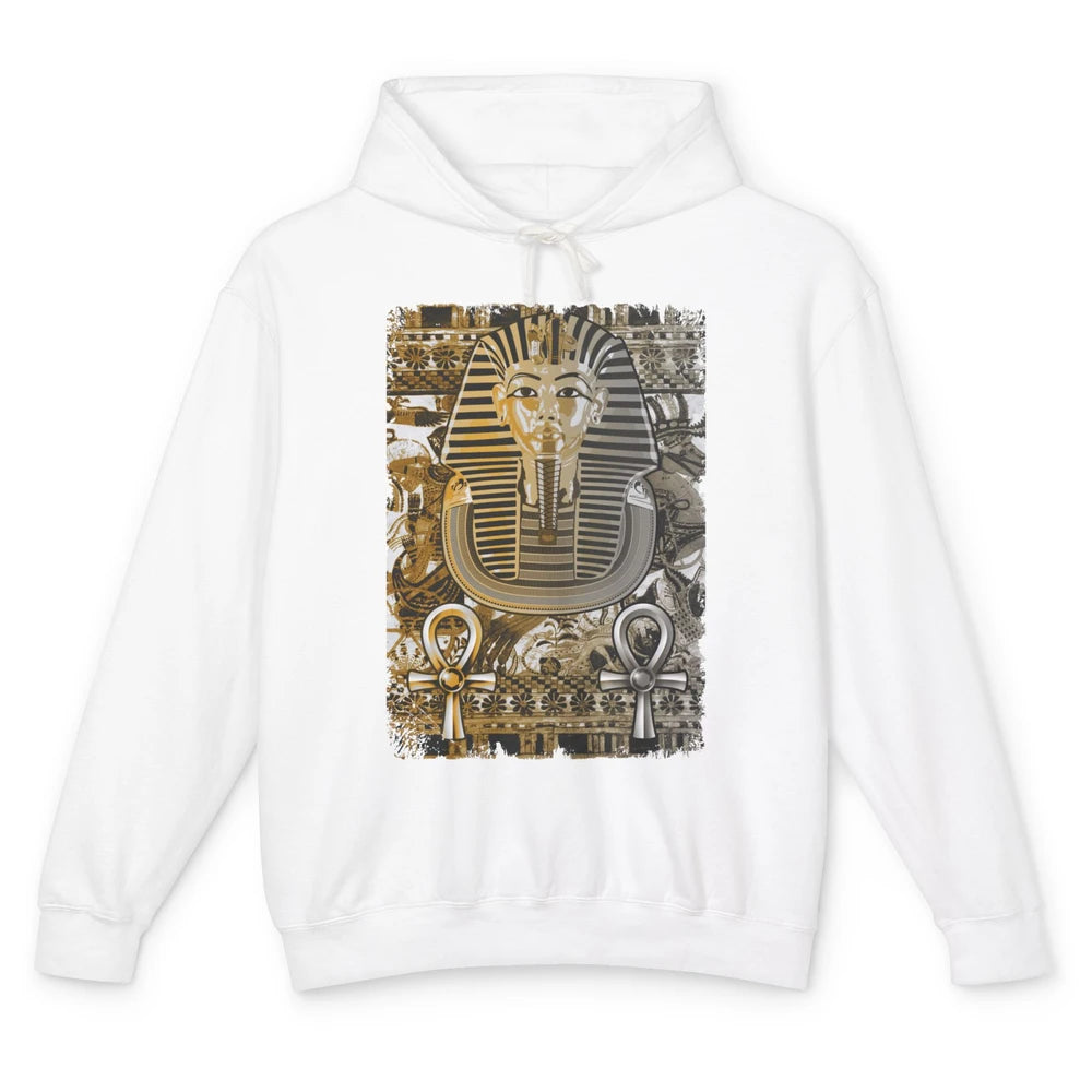 Ancient Egyptian Pyramid Golden King Tut Pharaoh Tutankhamun Unisex Lightweight Hoodie