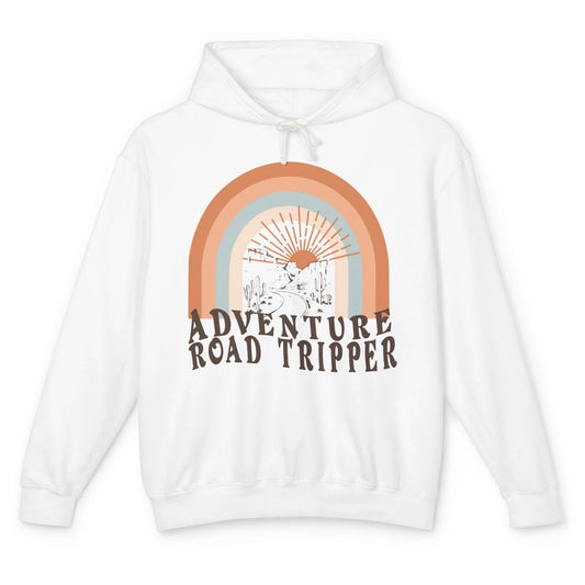 Retro Adventure Road Tripper Vintage Country Wilderness Unisex Lightweight Hoodie