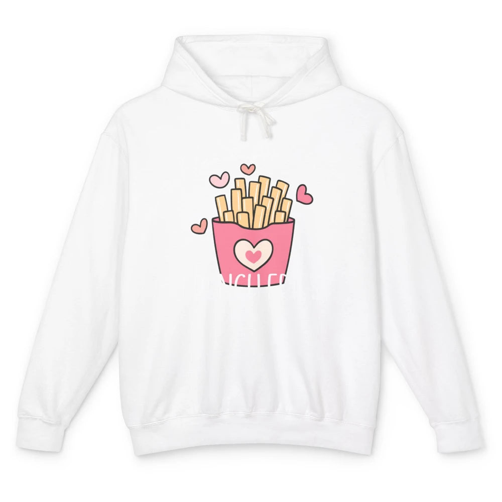 Can Buy Myself French Fries Heart Love Happy Valentines Day Unisex Lightweight Hoodie