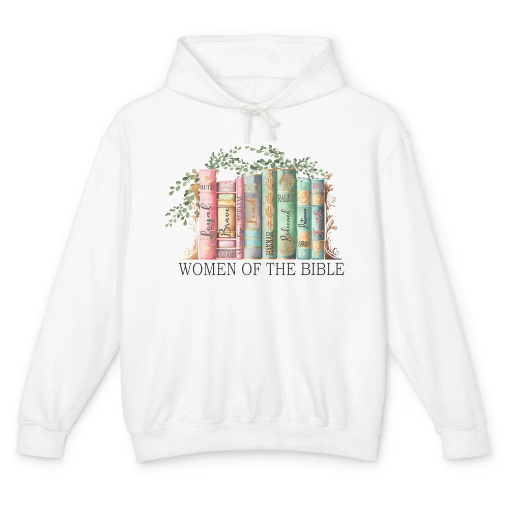 Wildflower Christian Women Of The Bible Religious Book Lover Unisex Lightweight Hoodie