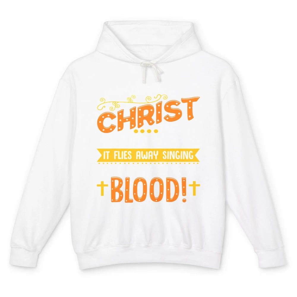 Funny Christian Servant Of God Faithful Jesus Cross Faith Unisex Lightweight Hoodie