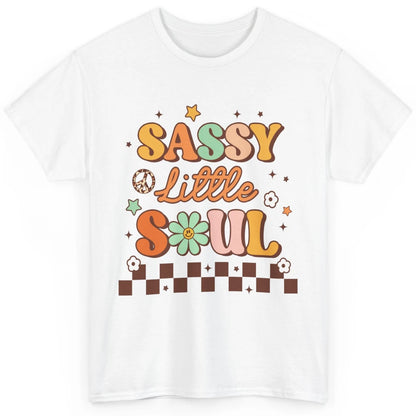 Sassy Little Soul Retro 60s Groovy Hippie Daisy Peace Boho Classic Unisex T-Shirt