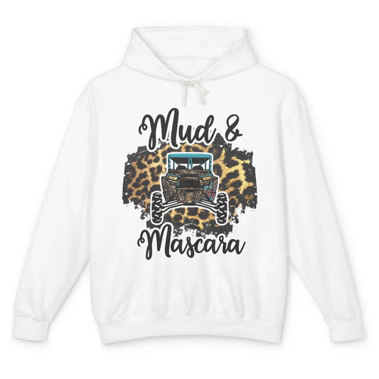 Mud and Mascara Leopard ATV Rider UTV Off-roading SXS Life Unisex Lightweight Hoodie