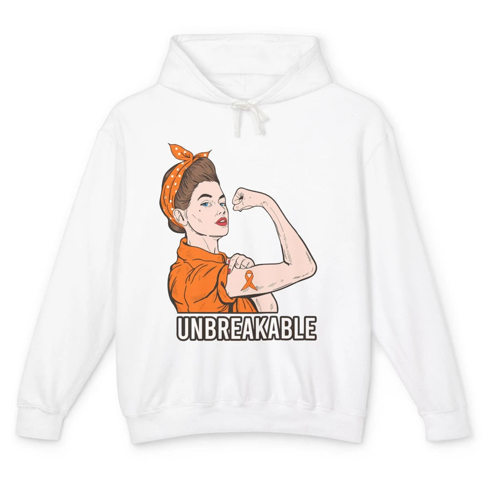 Functional Neurological Disorder Strong Woman Unbreakable Unisex Lightweight Hoodie