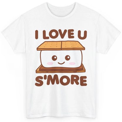 Funny Camping I Love You Smore Pun Camper Campfire Retro Classic Unisex T-Shirt