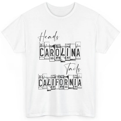 Vintage Heads Carolina Tail California Western Country Music Classic Unisex T-Shirt