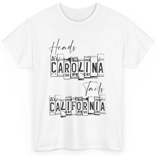 Vintage Heads Carolina Tail California Western Country Music Classic Unisex T-Shirt