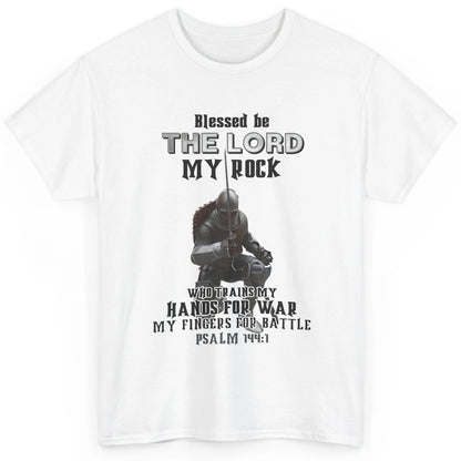 Christian Knight Templar The Lord My Rock Spiritual Warfare Classic Unisex T-Shirt