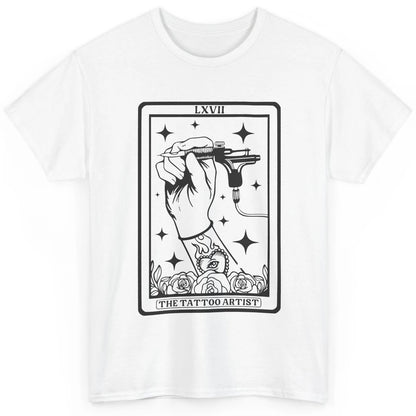 Tattoo Artist Tarot Card Beautician Tattoo Machine Halloween Classic Unisex T-Shirt