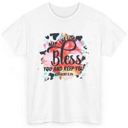 Christian May the Lord Bless You and Keep You Bible Verse Classic Unisex T-Shirt