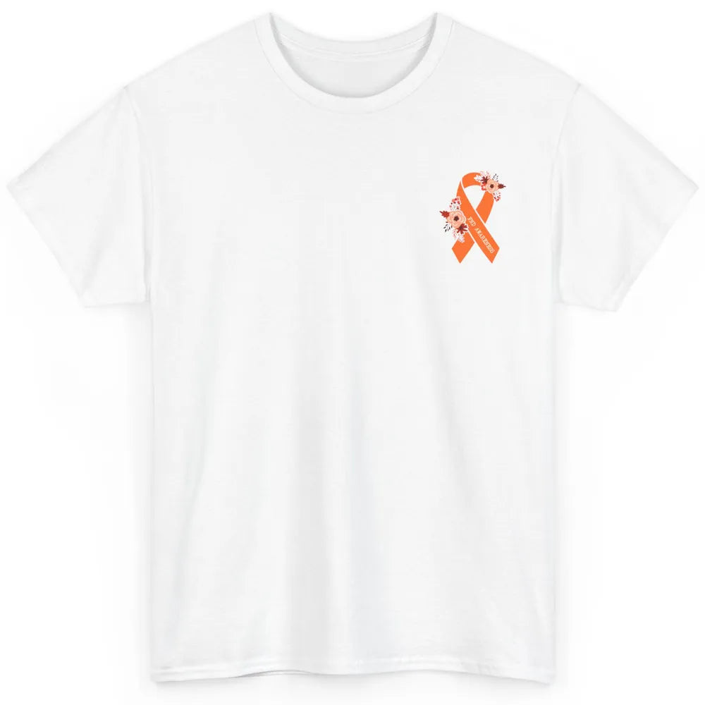 Functional Neurological Disorder Awareness FND Orange Ribbon Classic Unisex T-Shirt