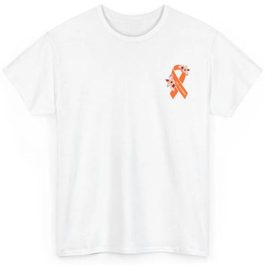 Functional Neurological Disorder Awareness FND Orange Ribbon Classic Unisex T-Shirt